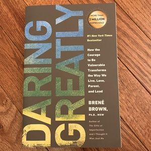 Brené Brown “Daring Greatly” Paperback Book